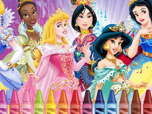 Princess Coloring Images