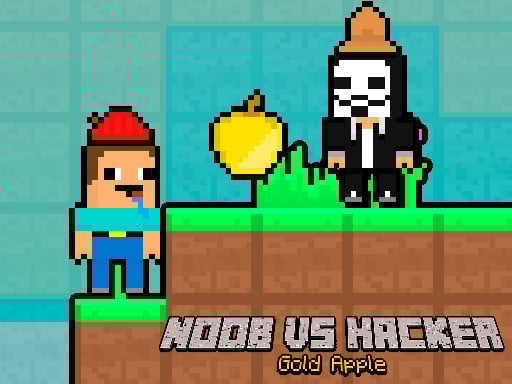 Noob vs Hacker Gold Apple Images